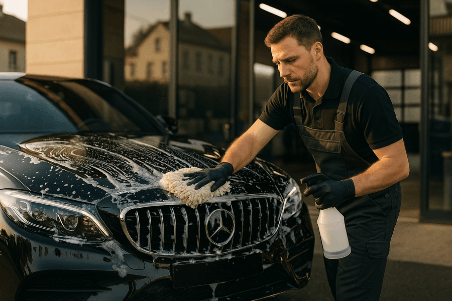 Transforma tu coche de lujo con un tratamiento experto que protege y realza cada detalle, manteniendo su valor y belleza impecable.