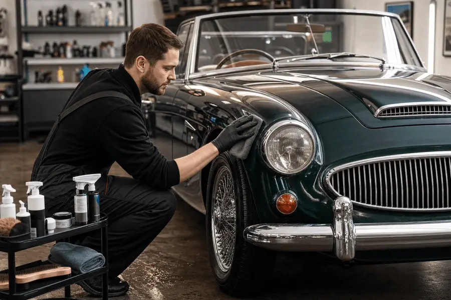 Cuida la esencia de tu coche clásico con productos y técnicas especializadas que garantizan un acabado impecable y preservan su valor a largo plazo.