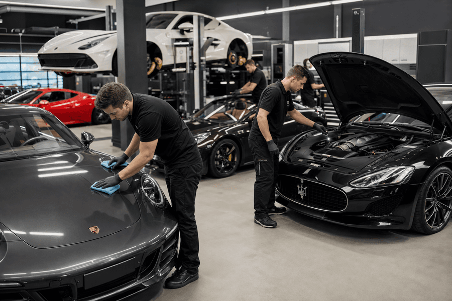 Descubre cómo conservar tu coche de lujo impecable, desde el cuidado de la pintura hasta el motor, asegurando su elegancia y alta reventa.