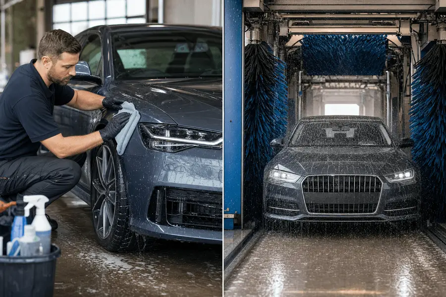 Elegir entre el lavado manual y el automático depende de tus prioridades. El manual es detallado y personalizado, mientras que el automático es rápido y cómodo.